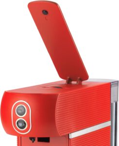 Klappe auf der Oberseite der illy Easy 626 für den Zugang zum Pad-Slot